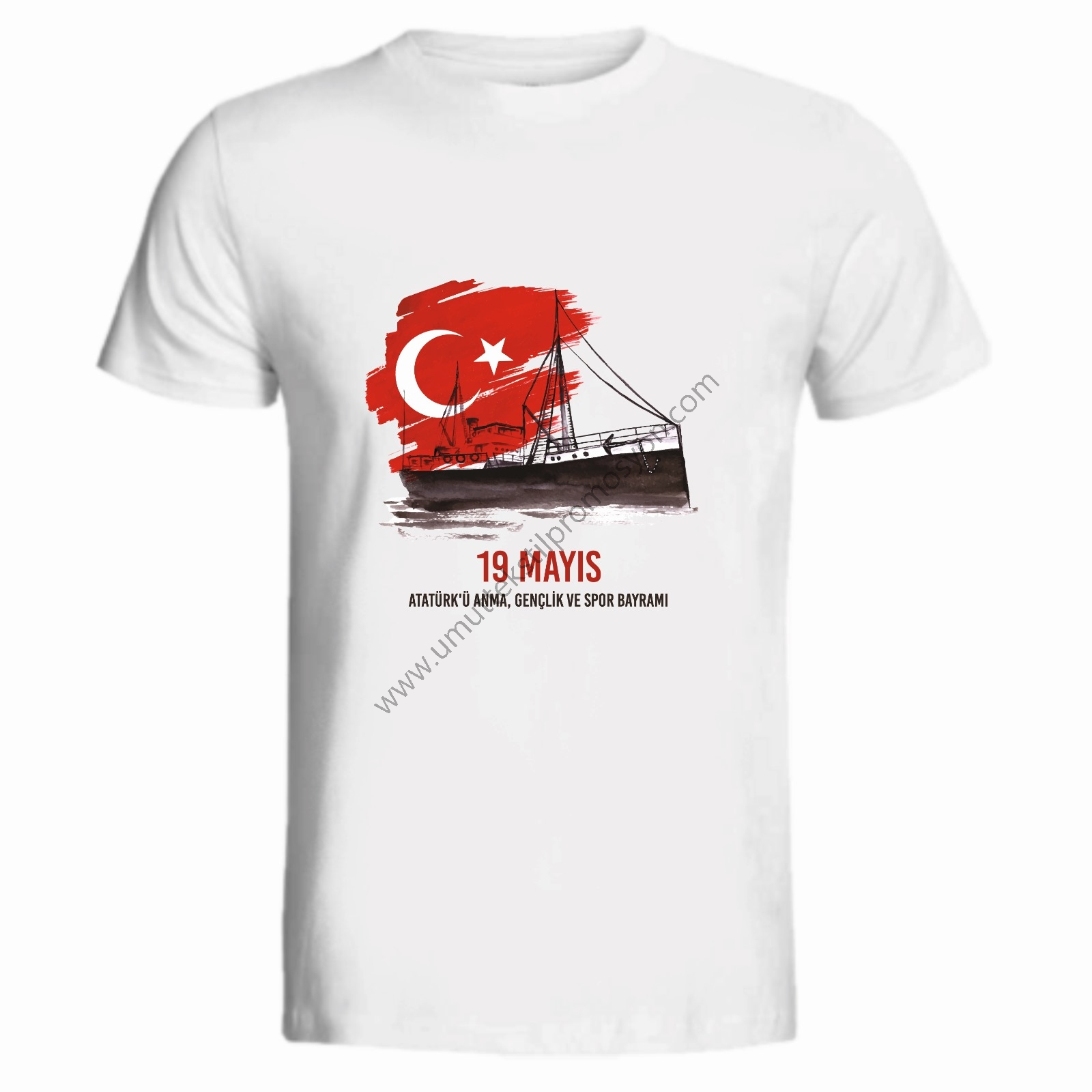 19 Mayıs Baskılı Tişört Osmaniye